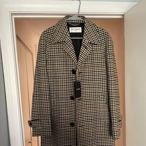 Never worn YSL men’s coat size 48